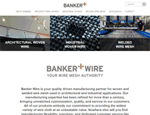 Tablet Screenshot of bankerwire.com